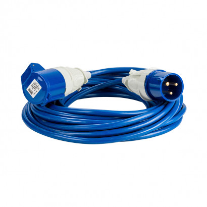 Image for Defender 14M Extension Lead - 32A 4mm Cable - Blue 240V